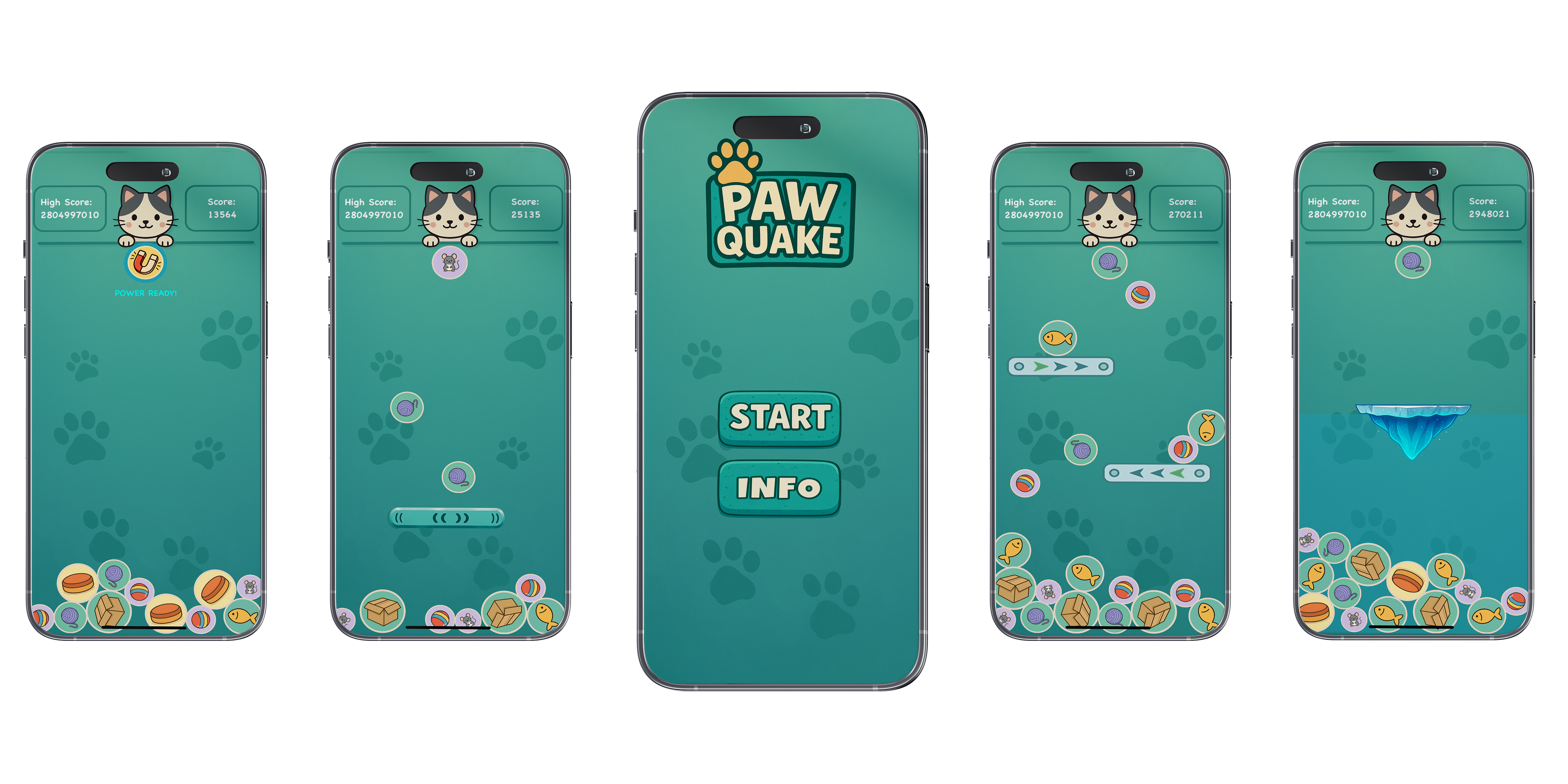 Paw Quake Mockup